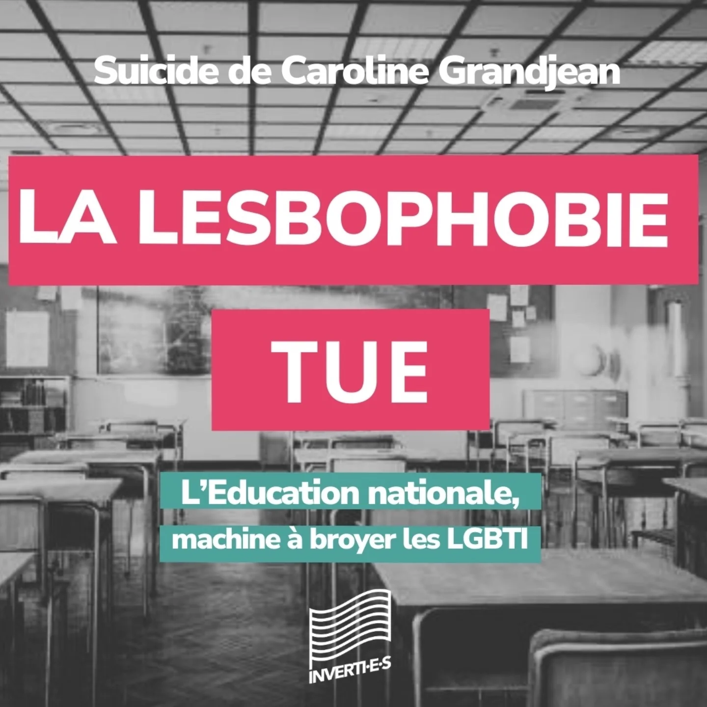 L'éducation nationale, machine à broyer les LGBTI - Caroline Grandjean