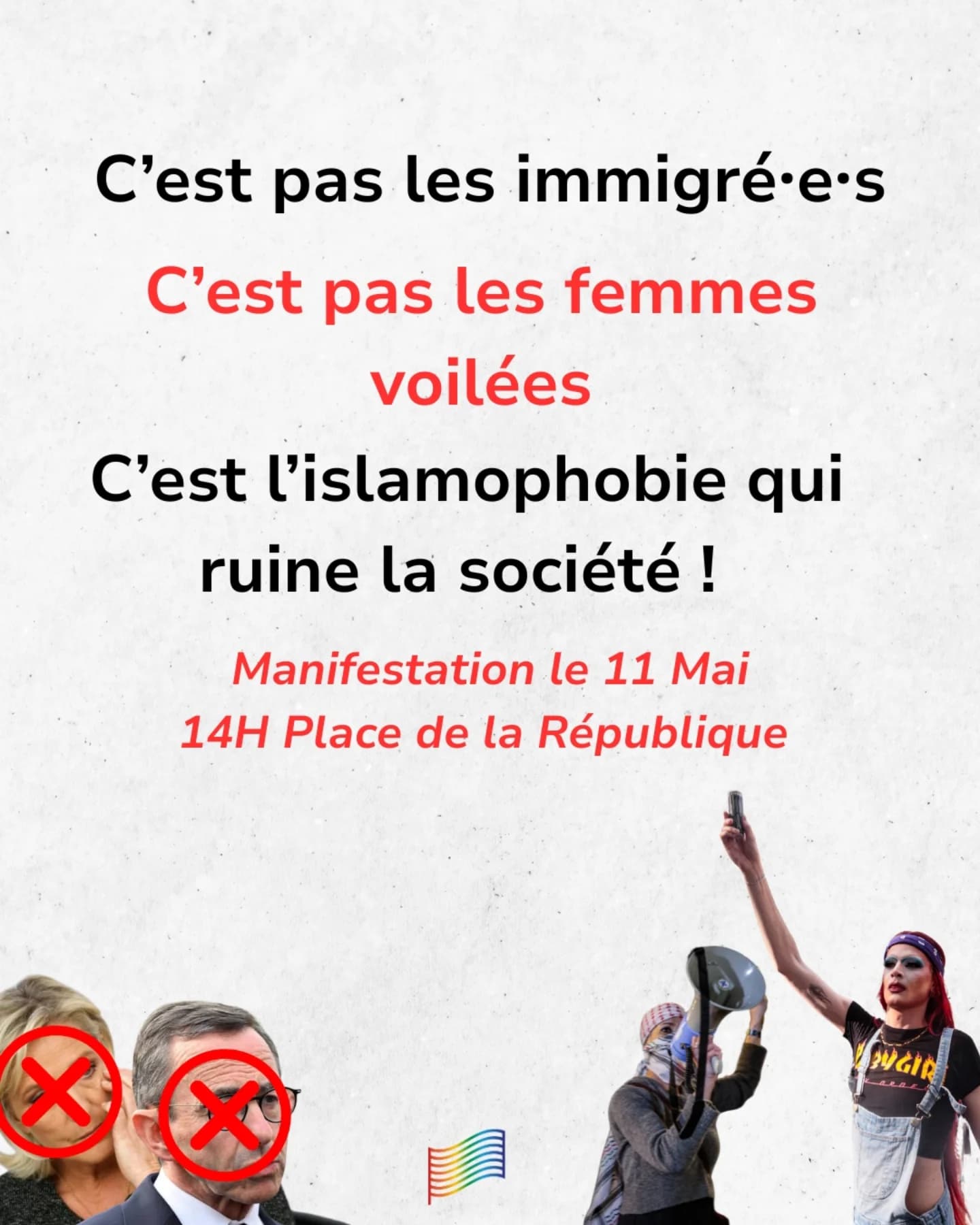 Manif contre l'islamophobie
