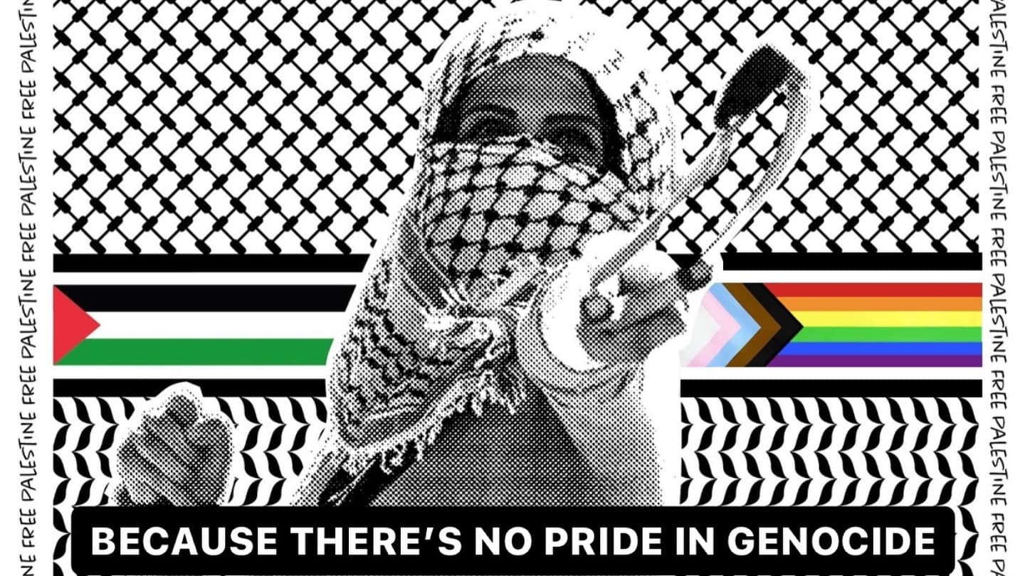 Cortège QUEERS FOR PALESTINE