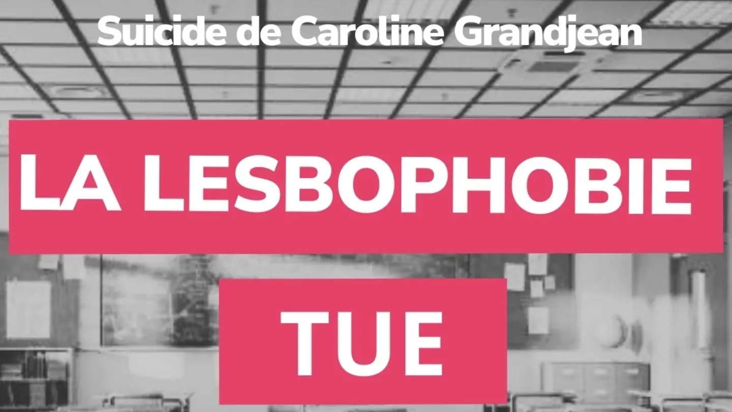 RASSEMBLEMENT en femmage à Caroline