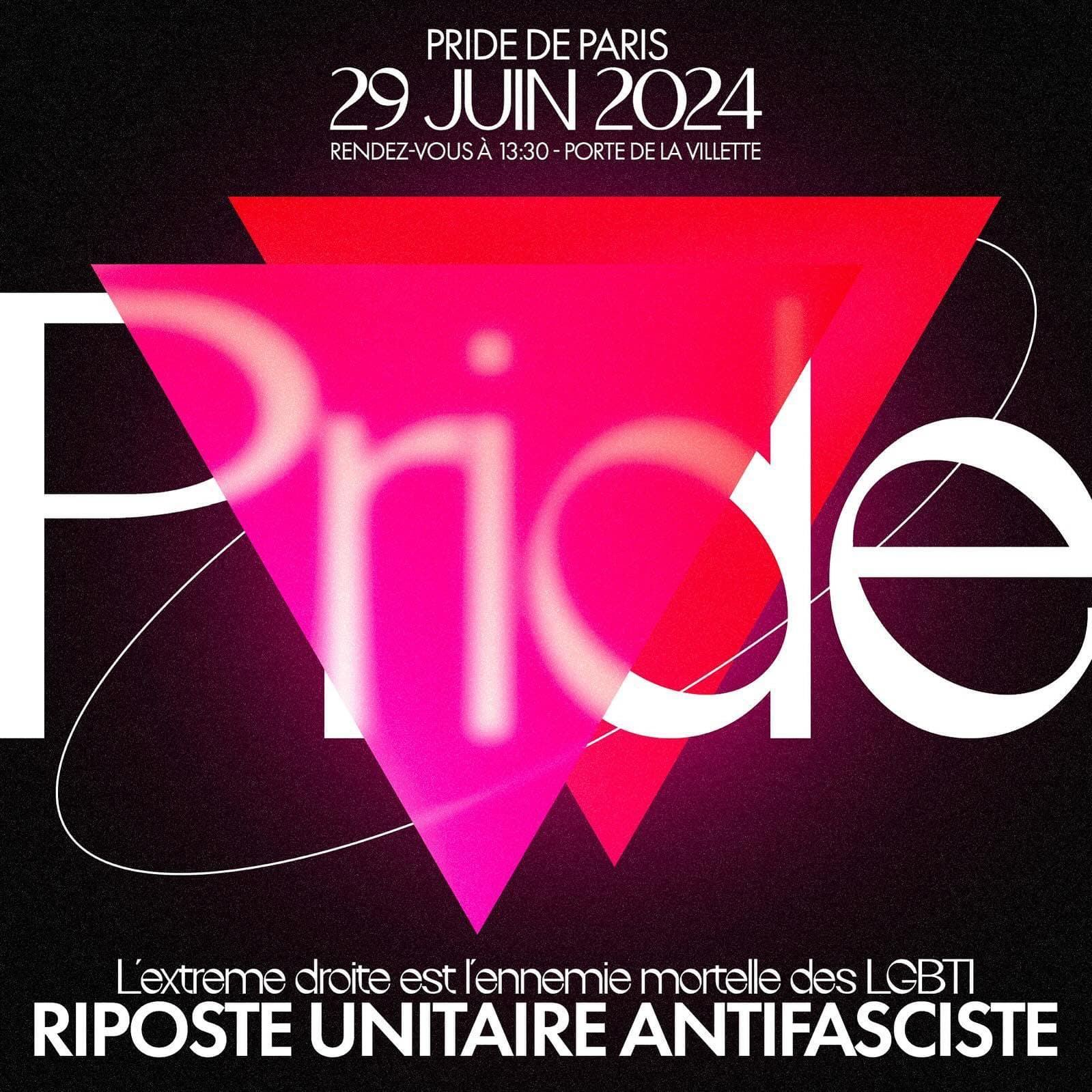 Pride de Paris - Riposte Unitaire antifasciste
