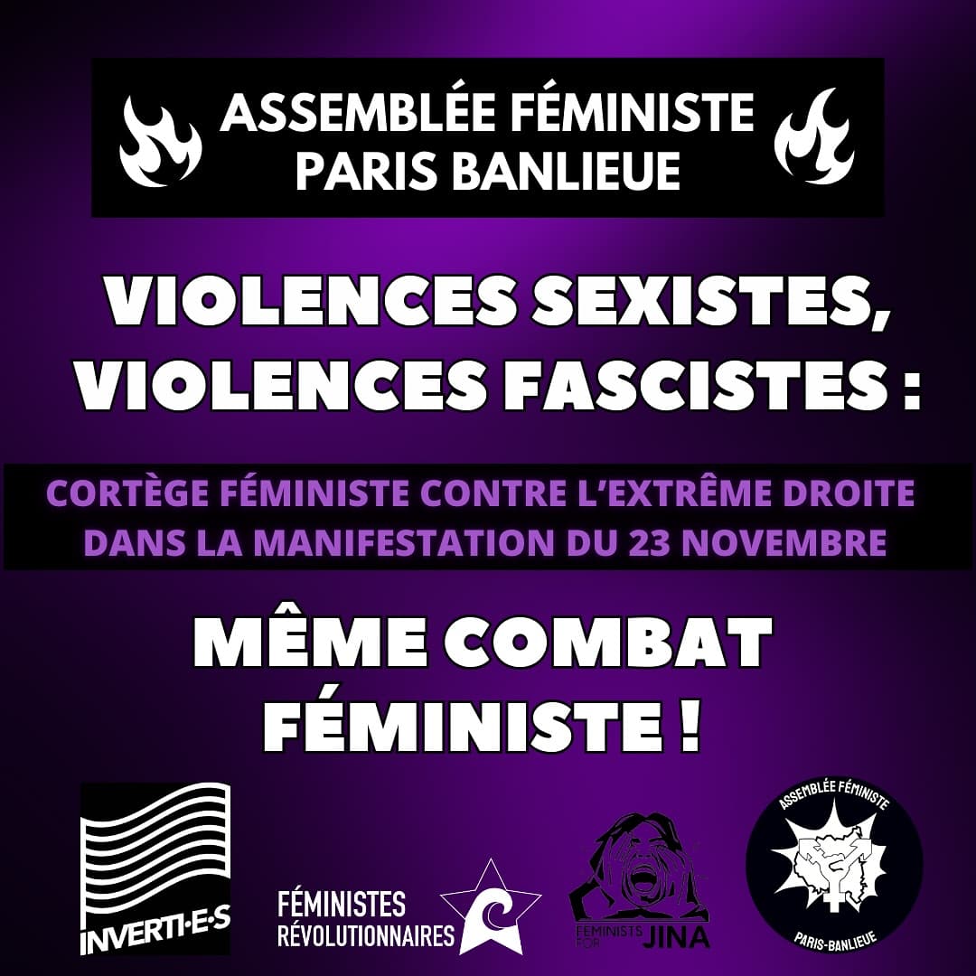 Cortège Féministe Antifasciste