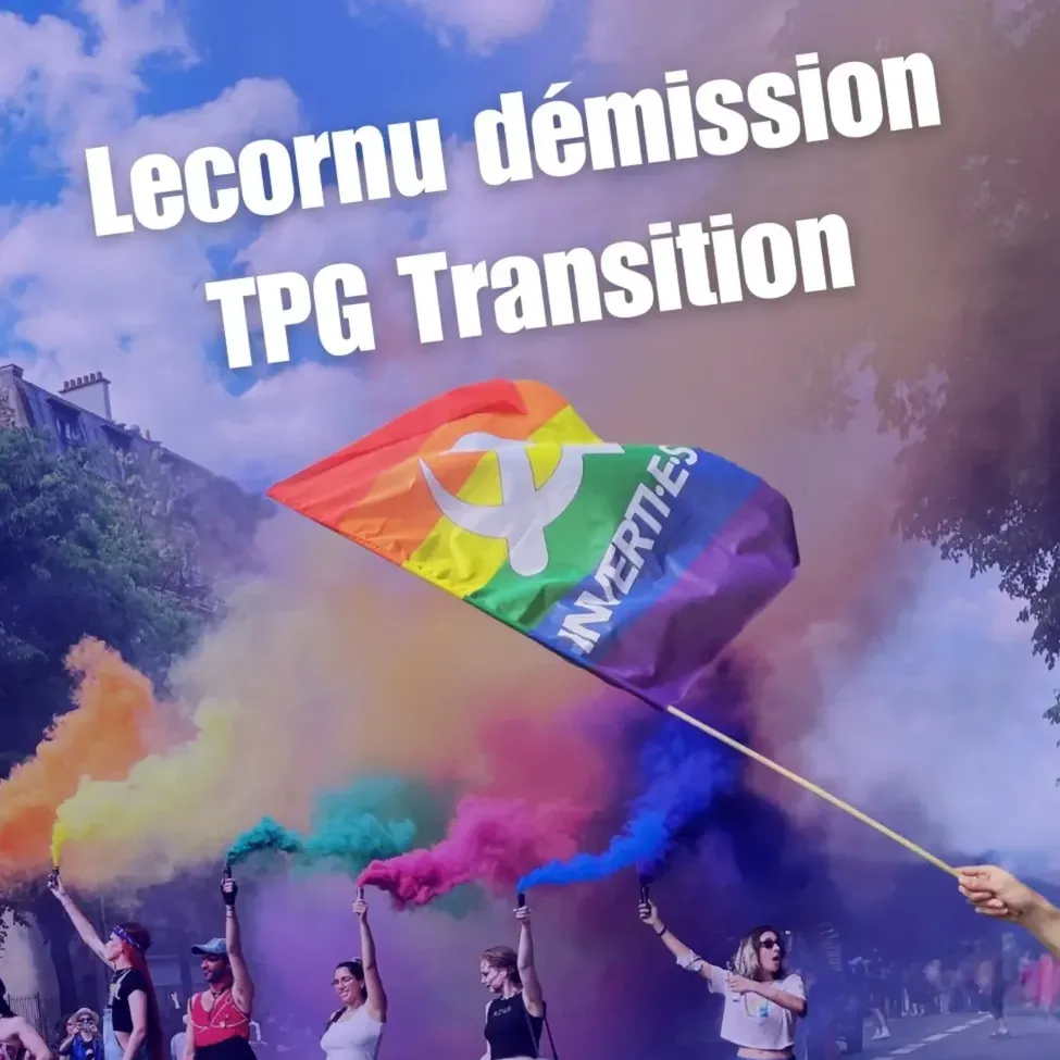 Lecornu démission, TPG transition